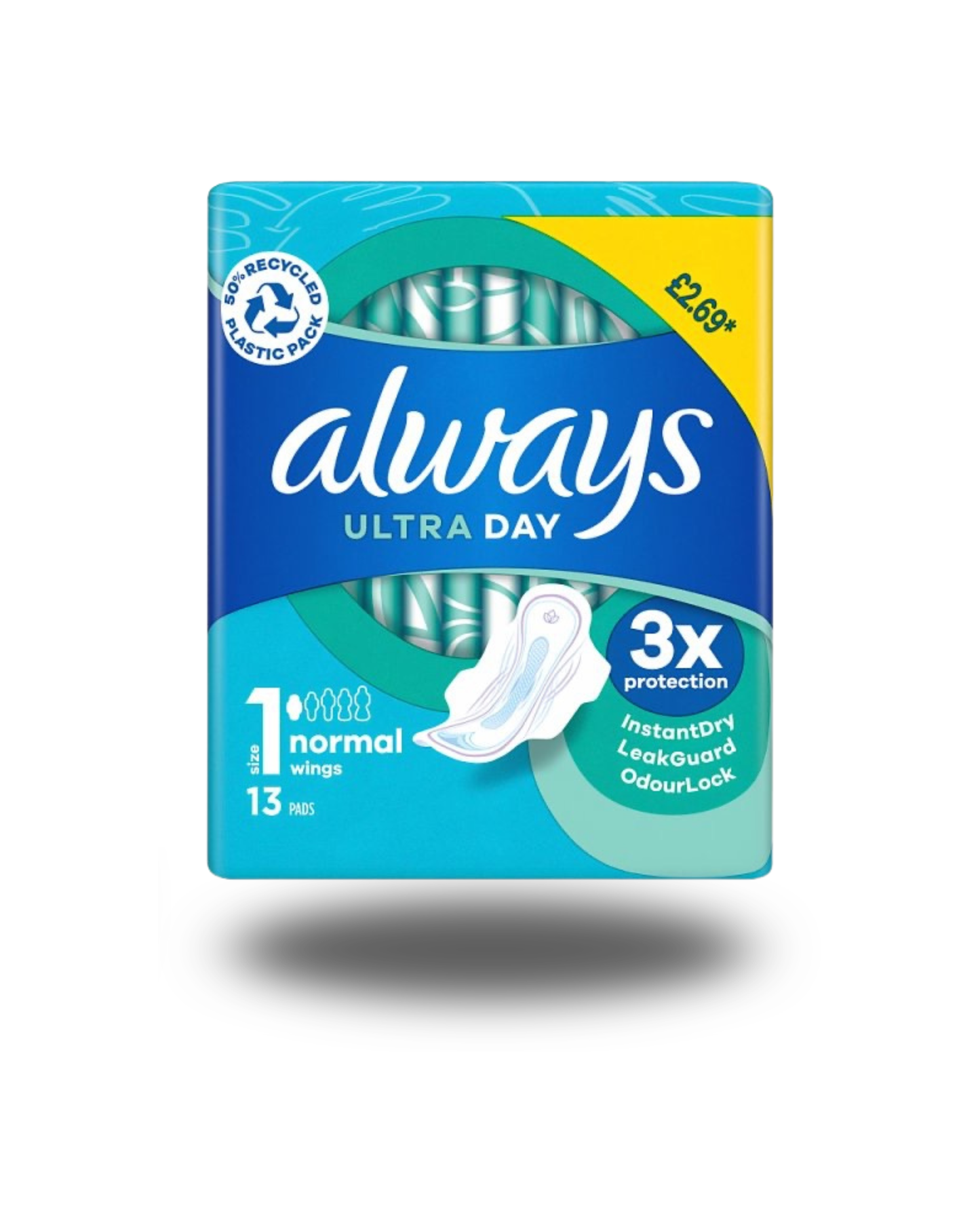 Always Ultra Day Pads Normal (S1) Wings x13