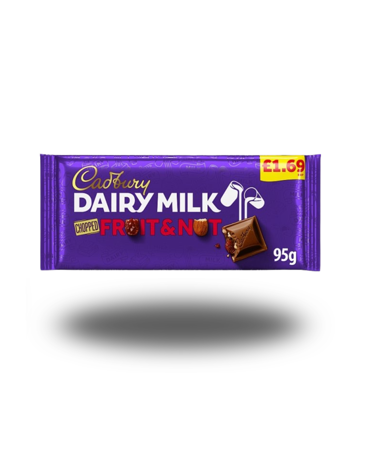 Cadbury Dairy Milk Fruit & Nut Chocolate Bar 95g