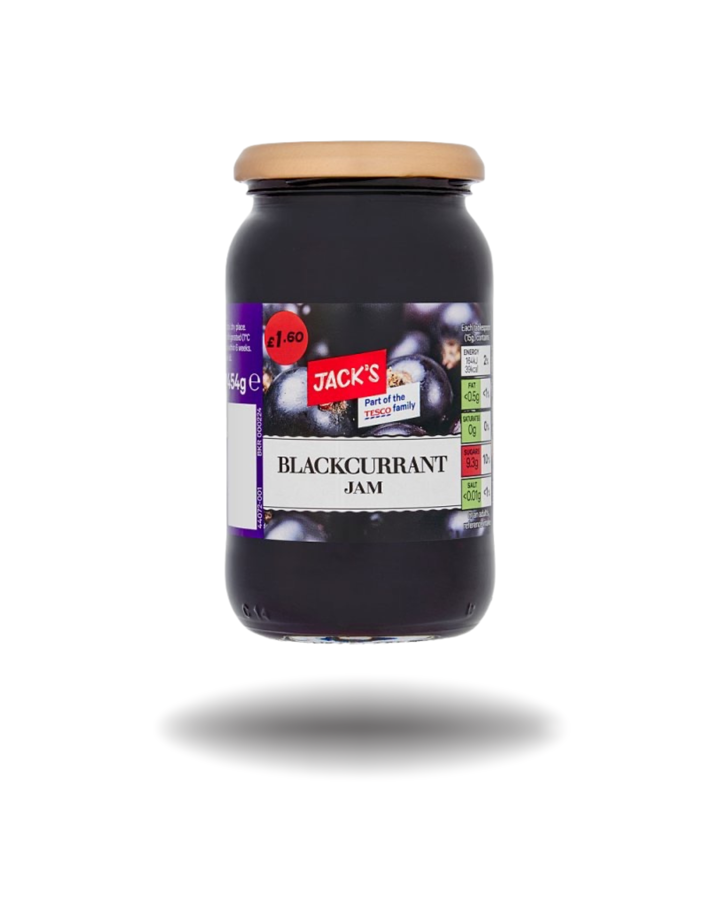Blackcurrant Jam 454g