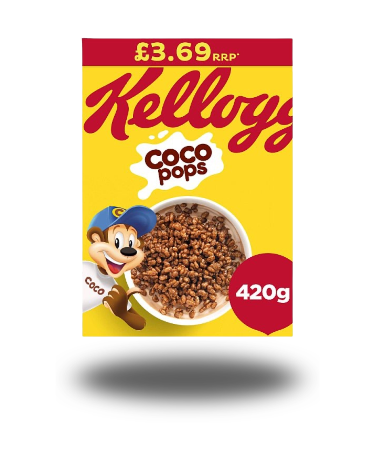 Kellogg's Coco Pops Breakfast Cereal 420g