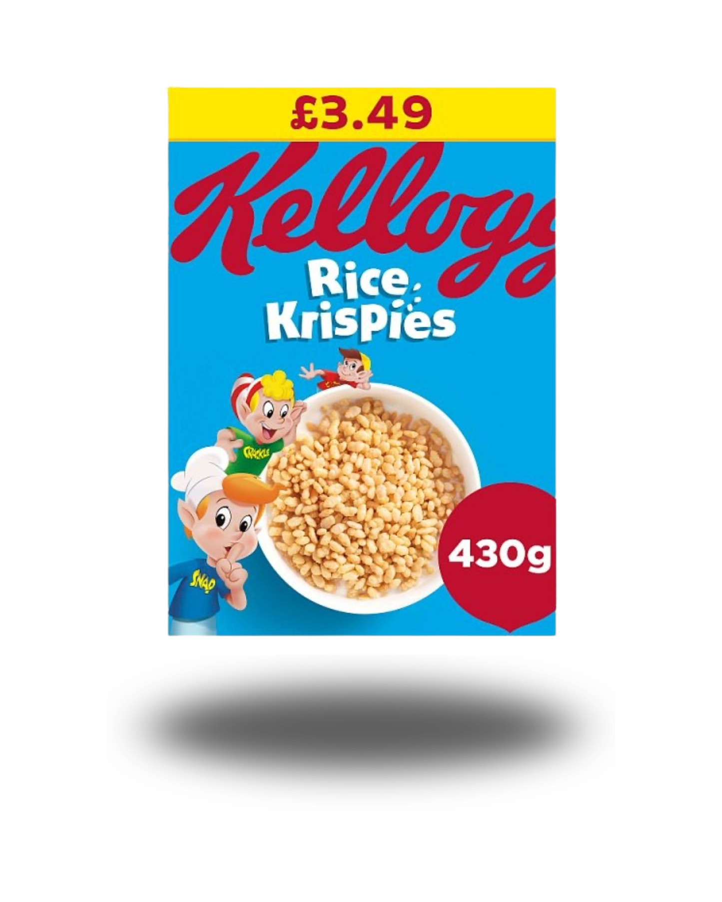 Kellogg's Rice Krispies Breakfast Cereal 430g