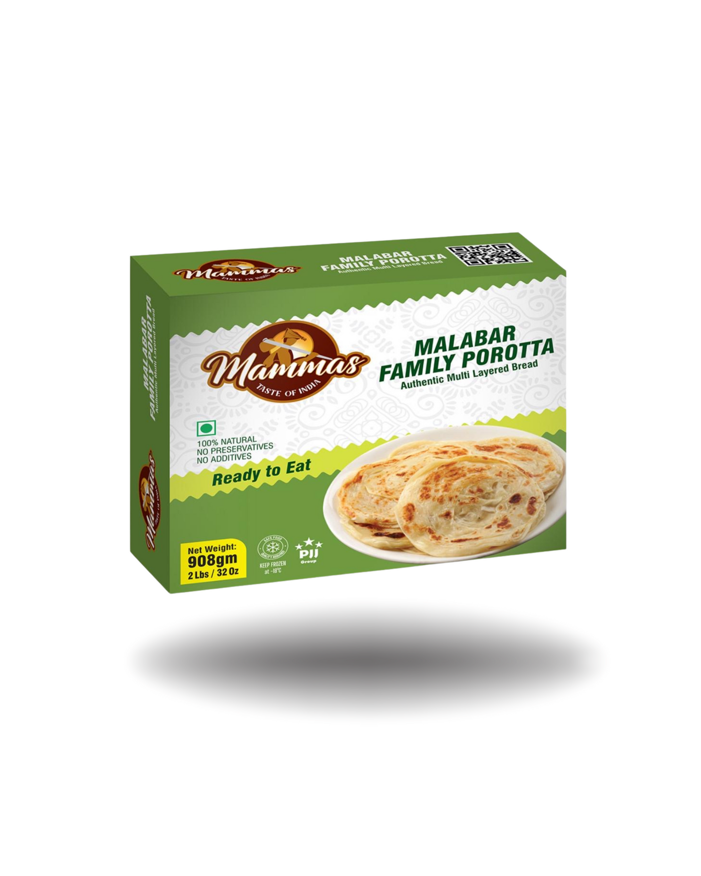 MALABAR POROTTA FAMILY PACK 908G