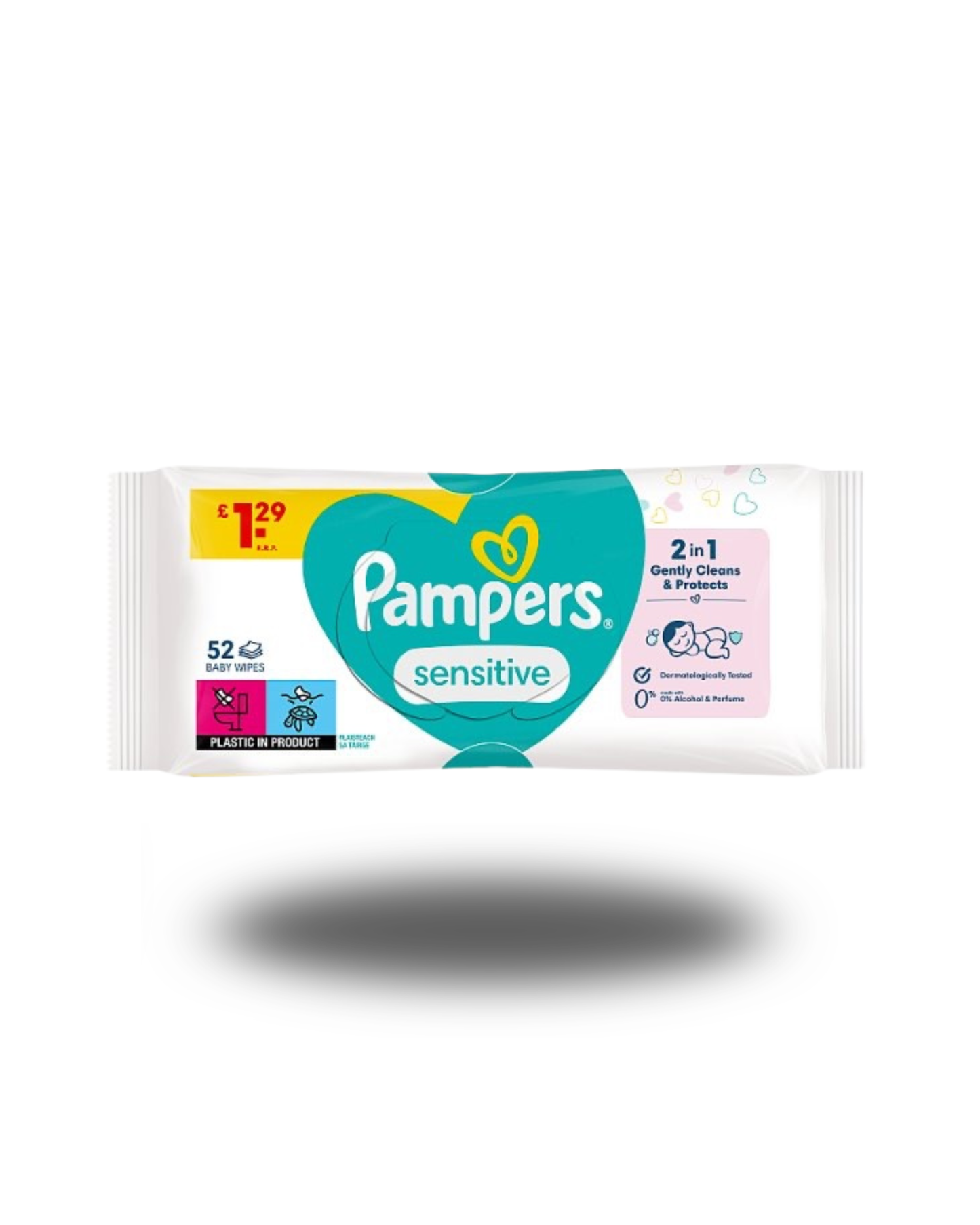 Pampers Sensitive Baby Wipes x 52