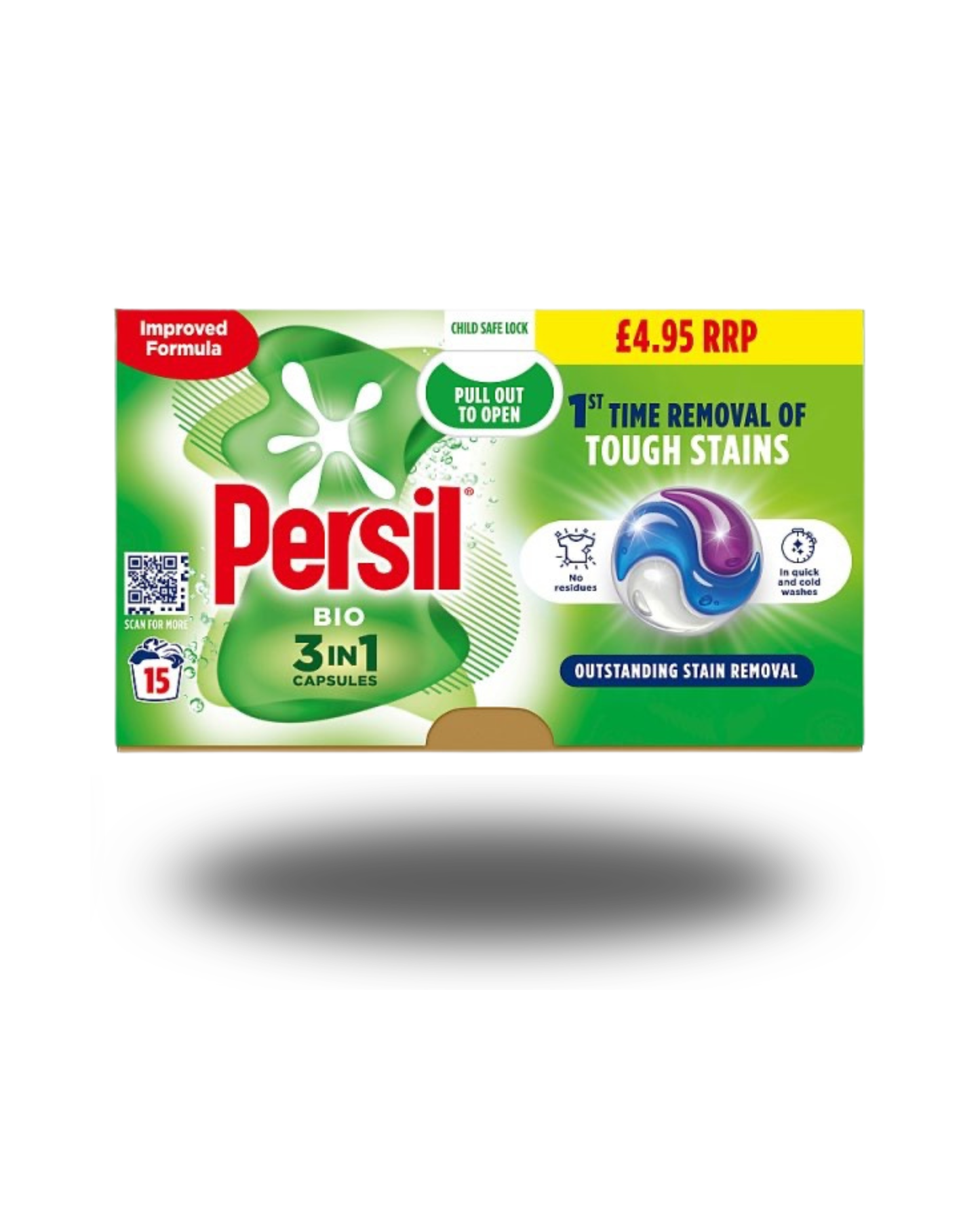 Persil 3 in 1 Washing Capsules Bio 15 Washes