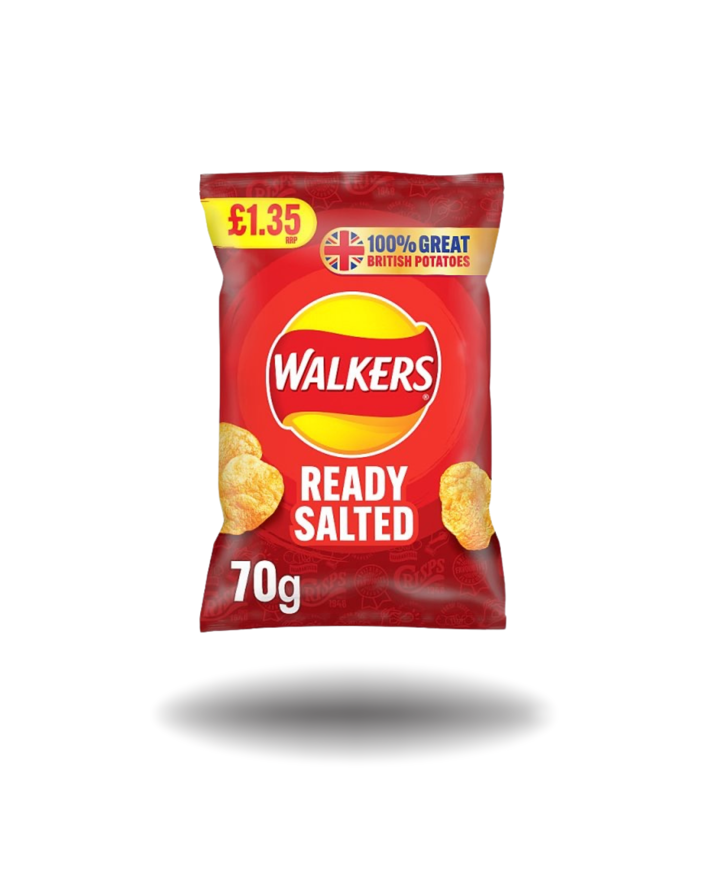 Walkers Ready Salted Sharing Crisps 70g