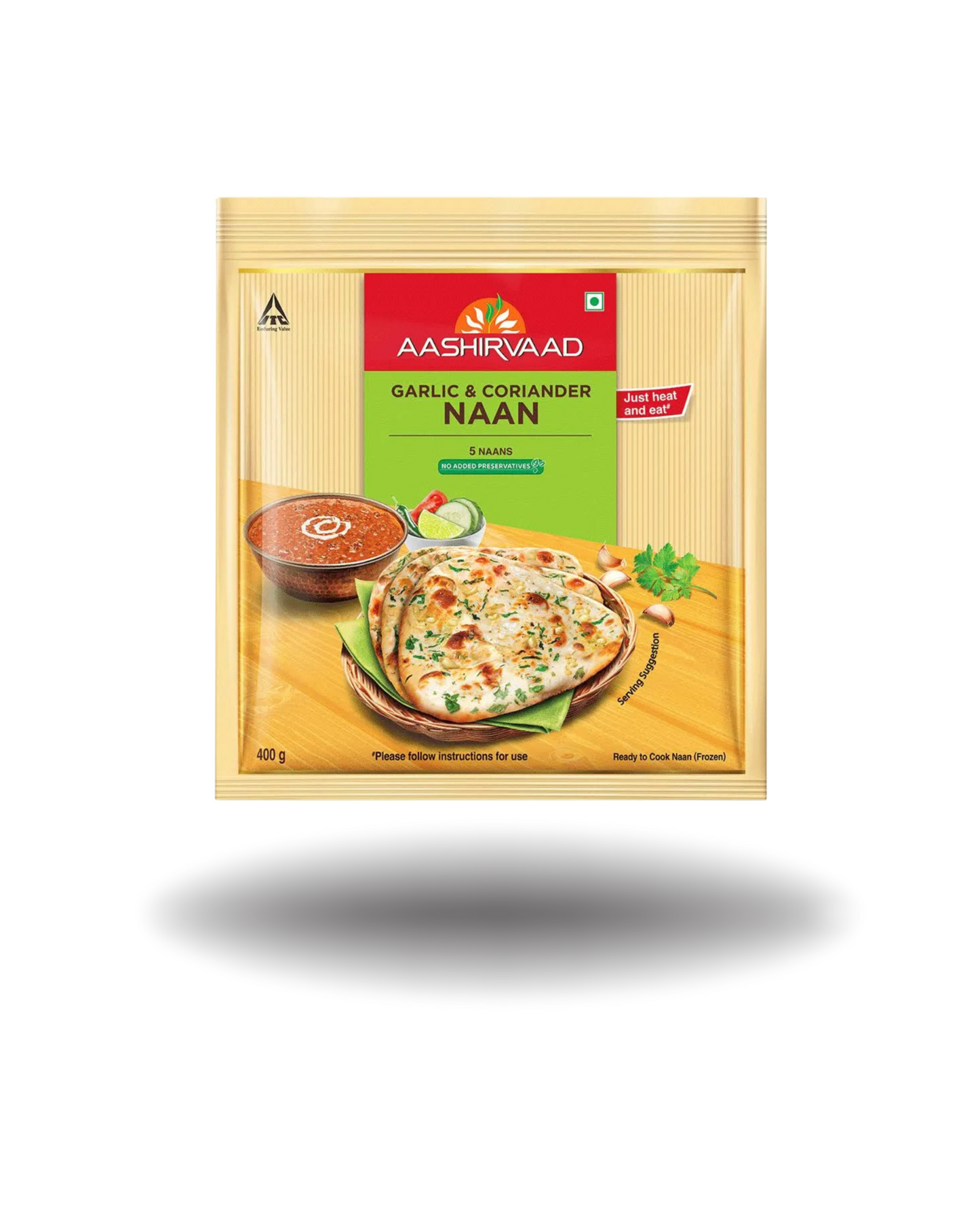 GARLIC CORIANDER NAN 400G