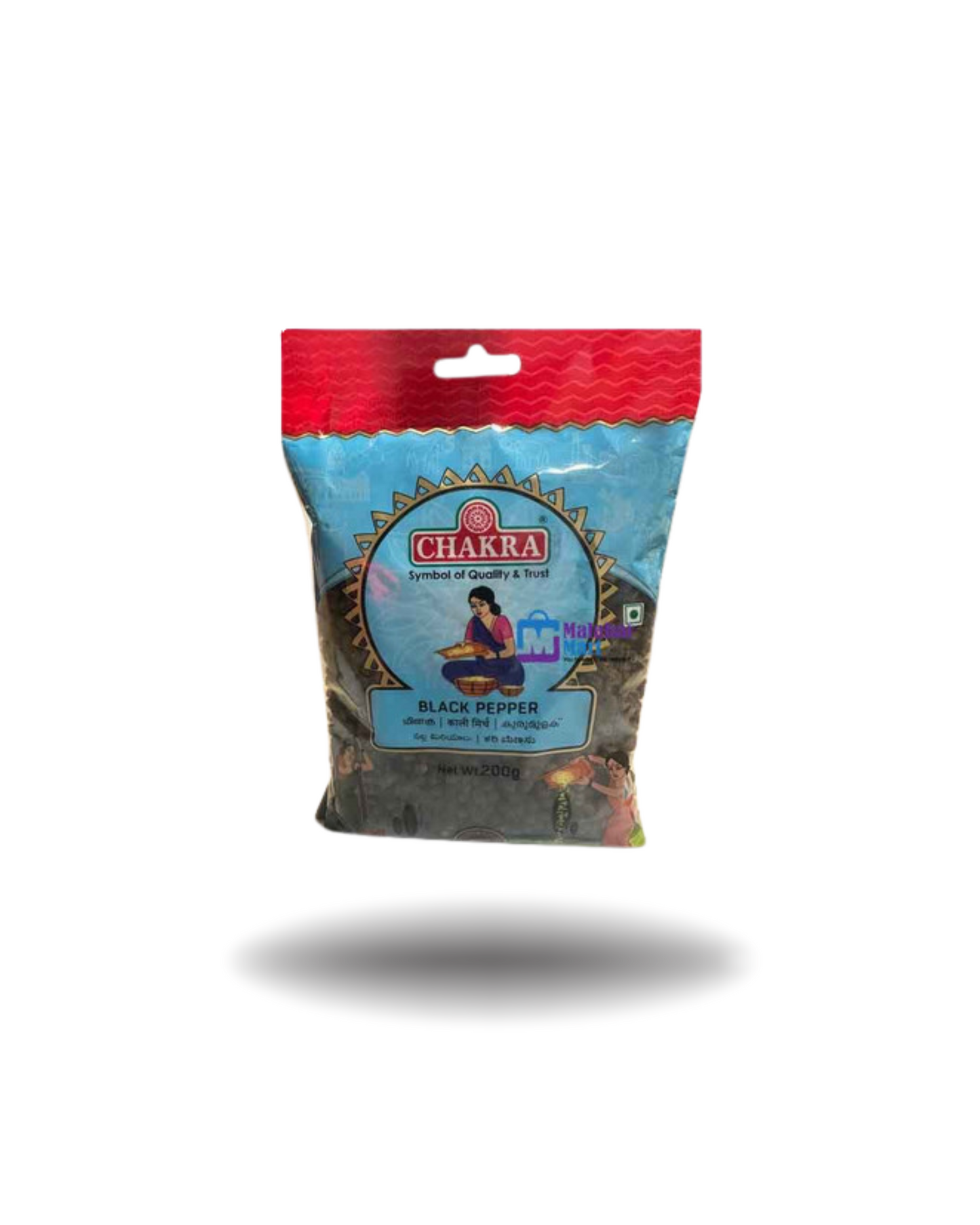 WHOLE BLACK PEPPER 100G