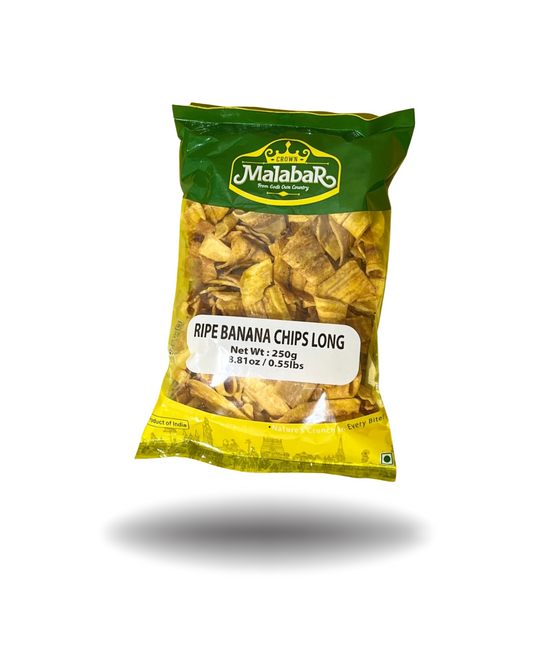 SWEET ( RIPE ) BANANA CHIPS LONG 250G