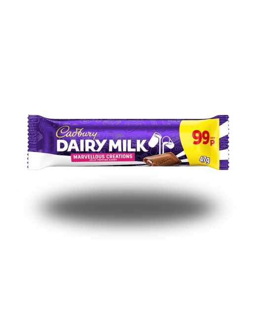 Cadbury Dairy Milk Marvellous Creations Jelly Popping Candy Chocolate 47g