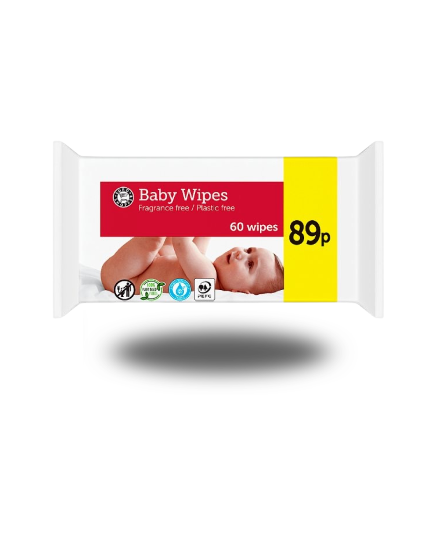 Euro Shopper 60 Baby Wipes