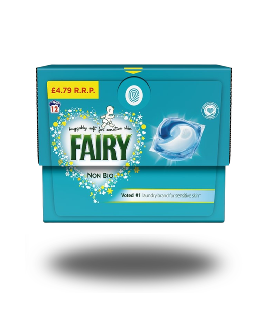 Fairy Non Bio PODS® For Sensitive Skin, 12 Washes