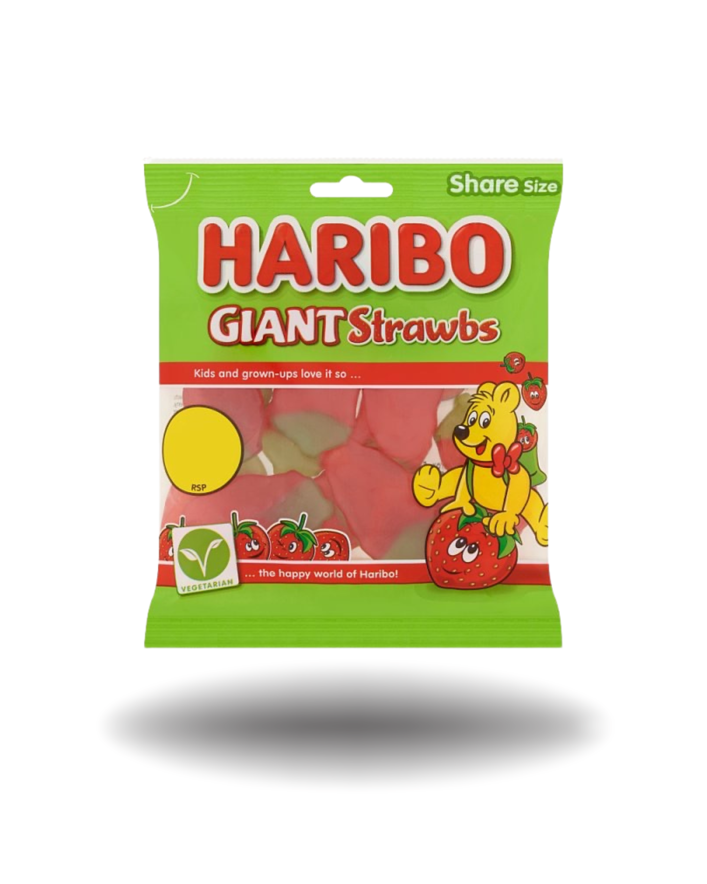 HARIBO Giant Strawbs 140g