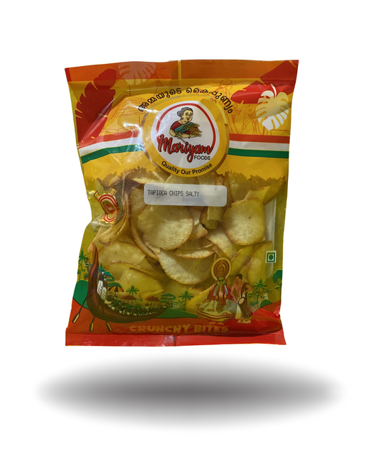 TAPIOCA CHIPS ROUND SALTY 125G