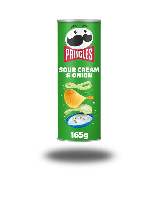 Pringles Sour Cream & Onion Sharing Crisps 165g