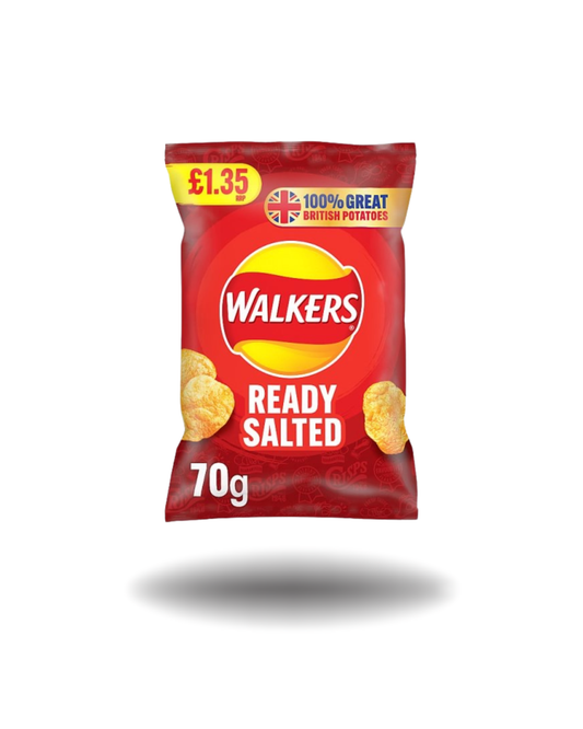 Walkers Ready Salted Sharing Crisps 70g