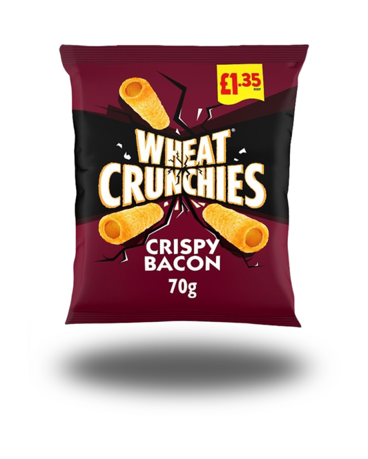 Wheat Crunchies Bacon Crisps 70g